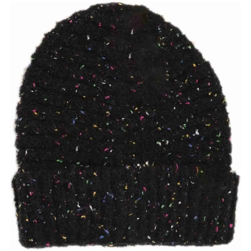 Confetti Boucle Knit Cuff Beanie