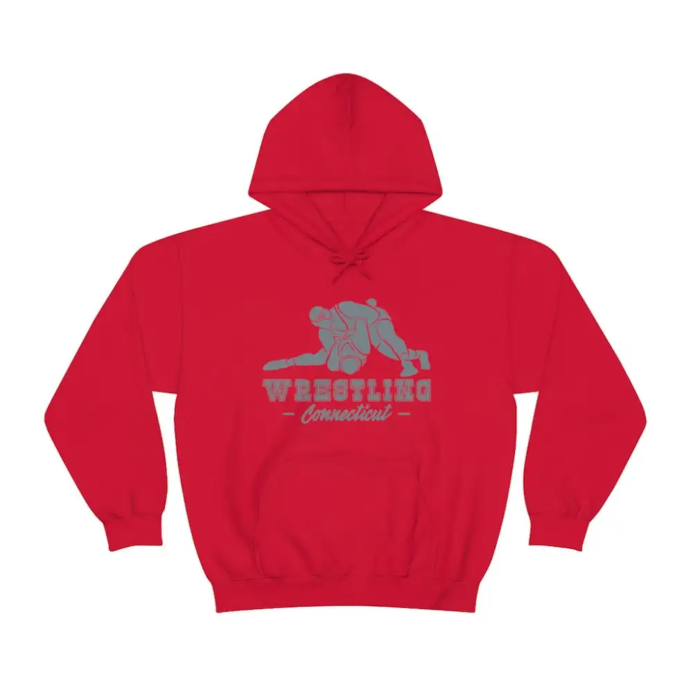 Varsity Style Wrestling Graphic Pullover Hoodie