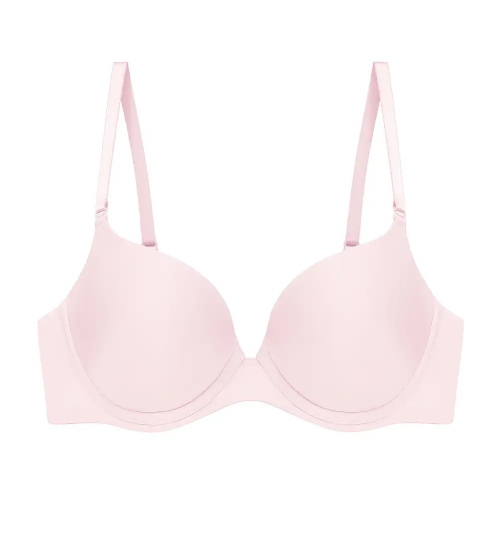 Women's Wired Push-Up Memory-Foam T-Shirt Bra