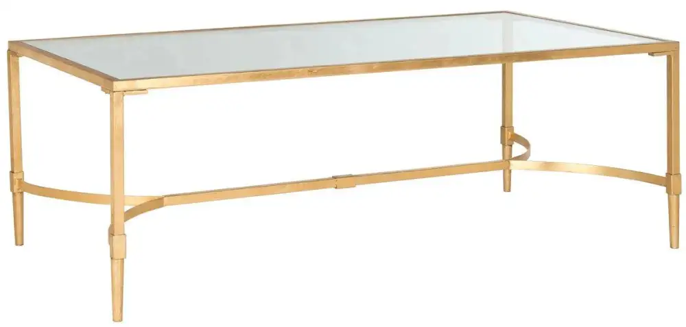 Classic Glass Detail Coffee Table