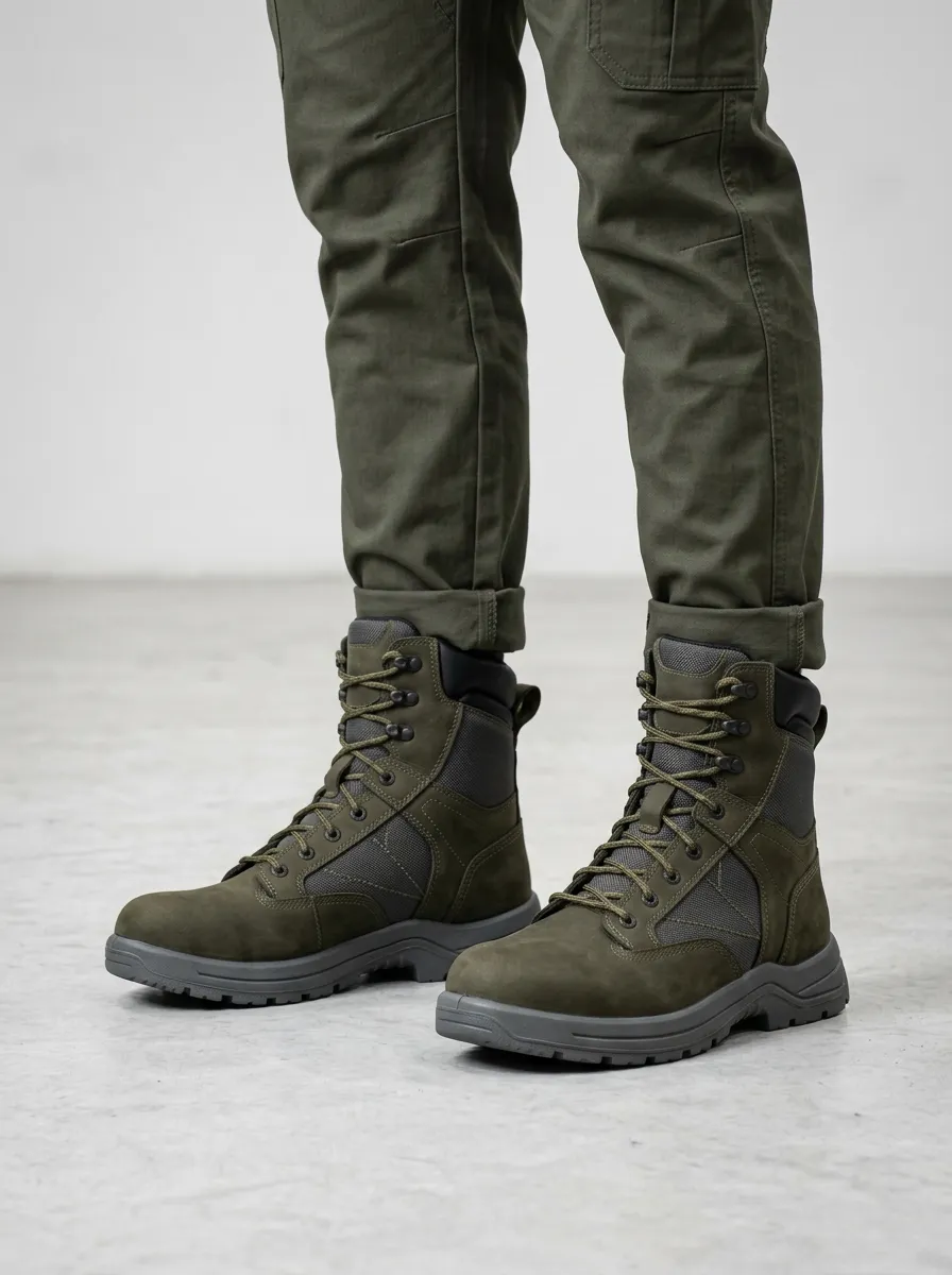 Unisex Tactical Military Print Work Boots