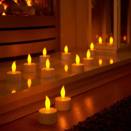small LED Smokeless candles