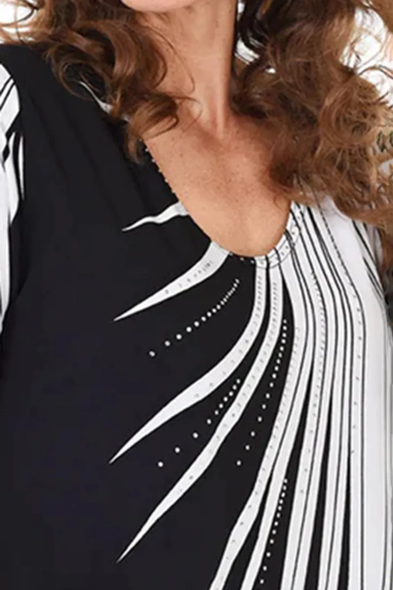 Starburst Polyester Tunic