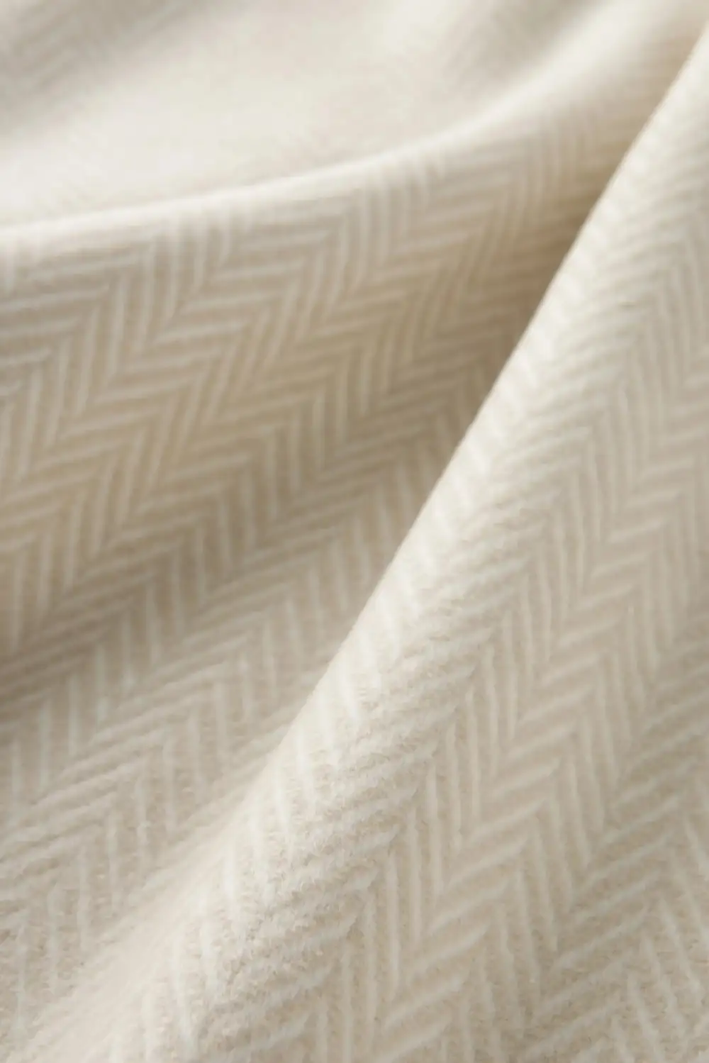 Textured Cotton Blend Throw