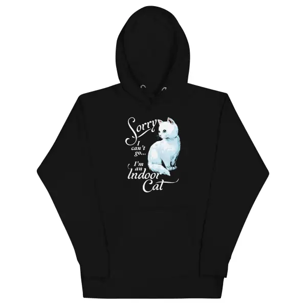 Indoor Cat Graphic Hoodie