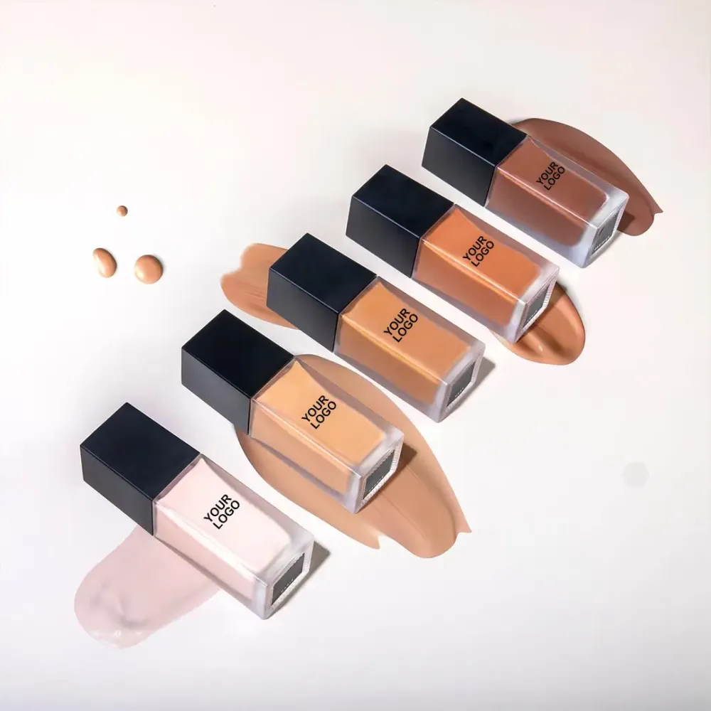 Full Coverage Makeup Skin Tint Matte Finish Waterproof Liquid Foundation