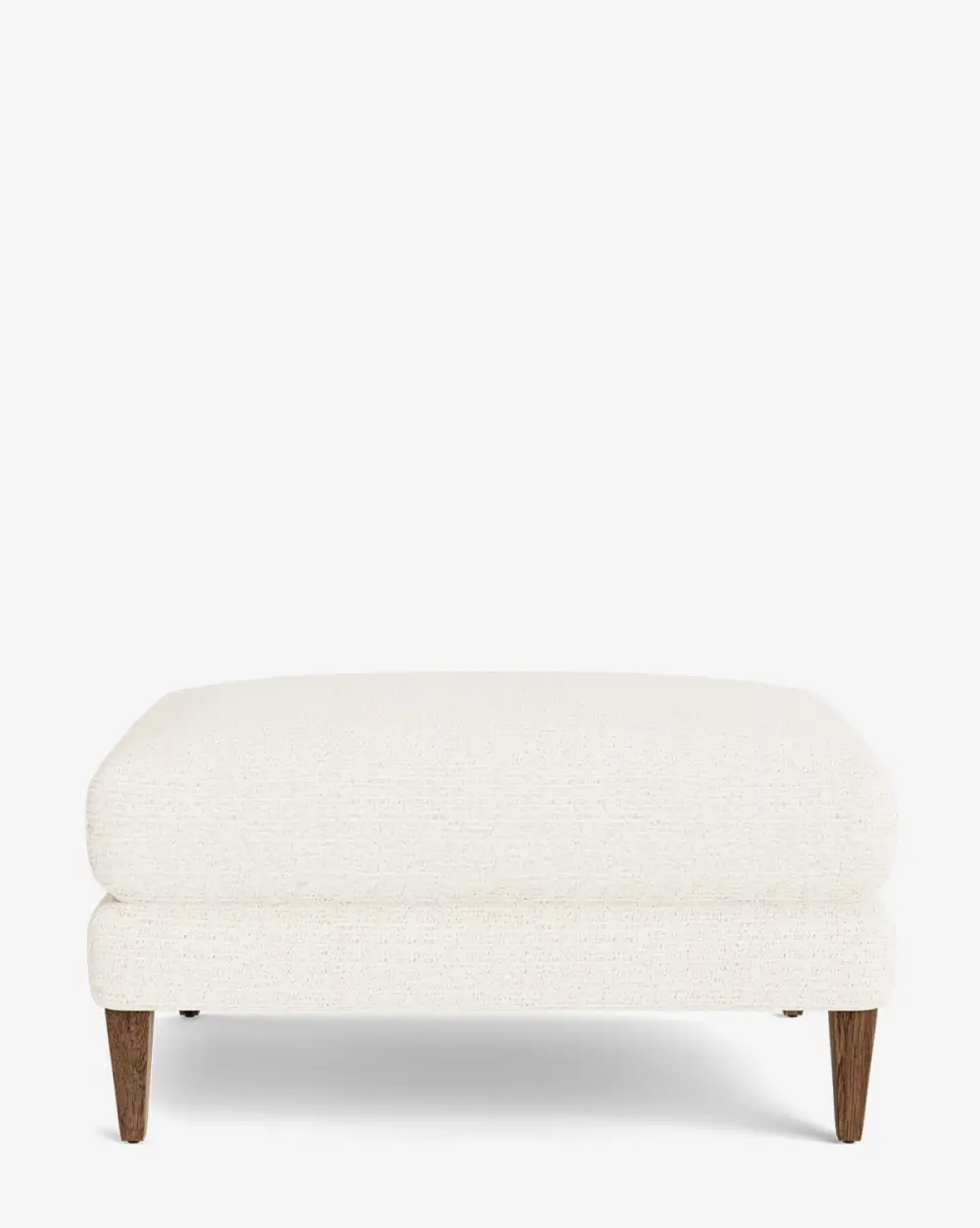 Modern Oak Ottoman