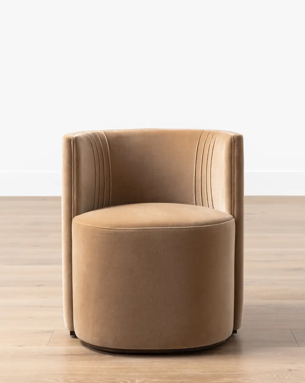 Round Velvet Dining Chair