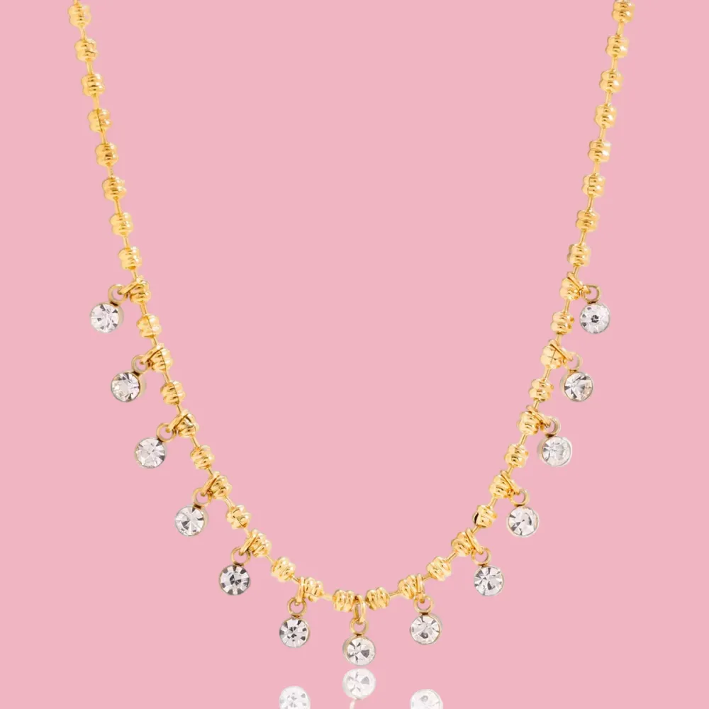 Polished Refined Zirconia Necklace