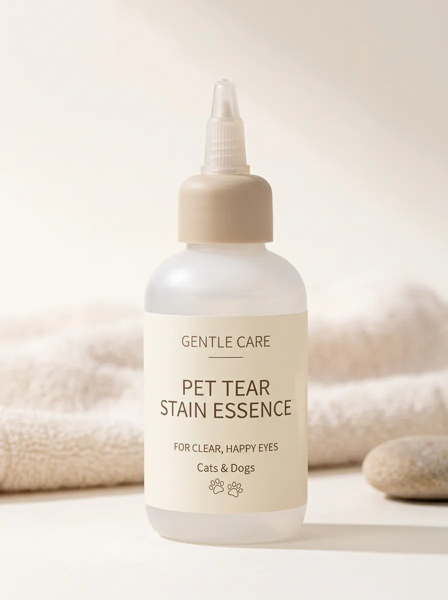 Tear Stain Care Paw Print Gentle Care Pet Tear Stain Care Tear Care Serum