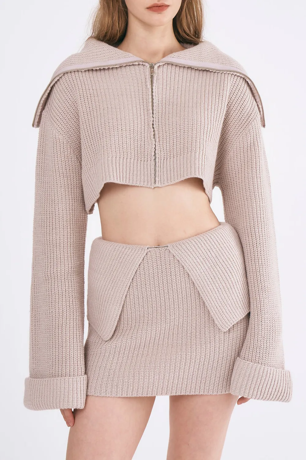 Chunky Knitted Jacket