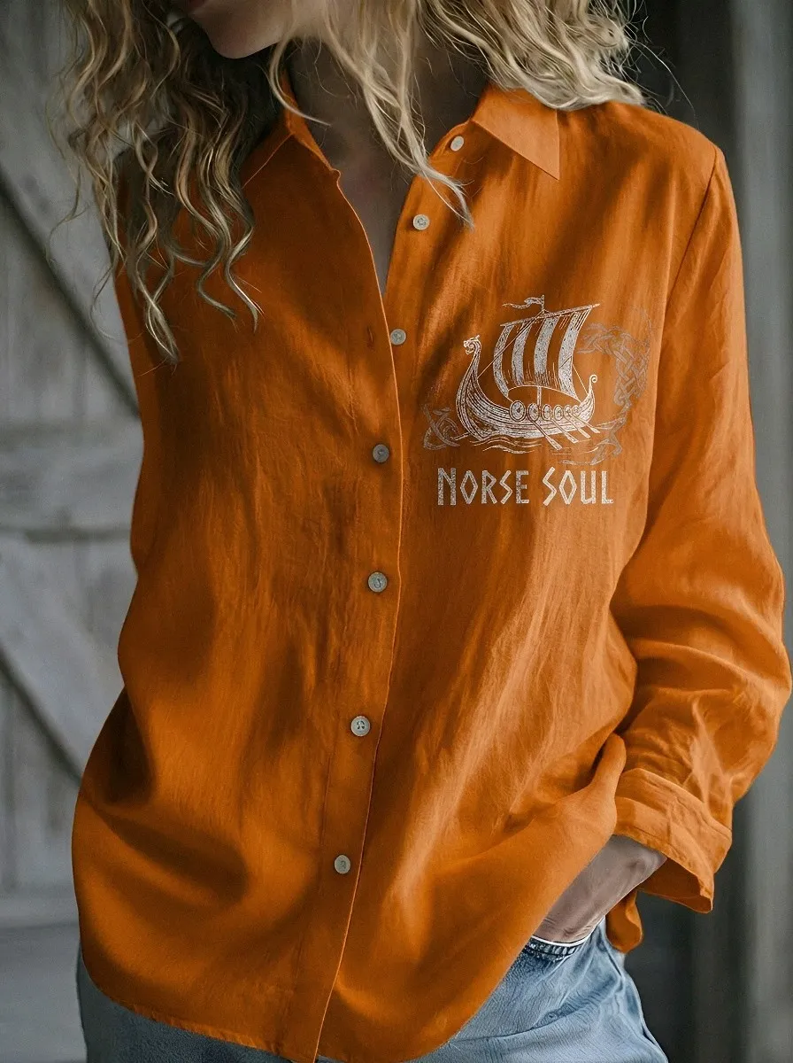 Viking Norse Soul Casual Shirt