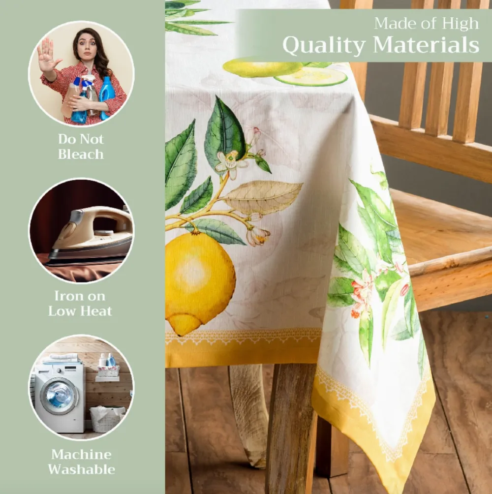 Limoncello Cotton Tablecloth