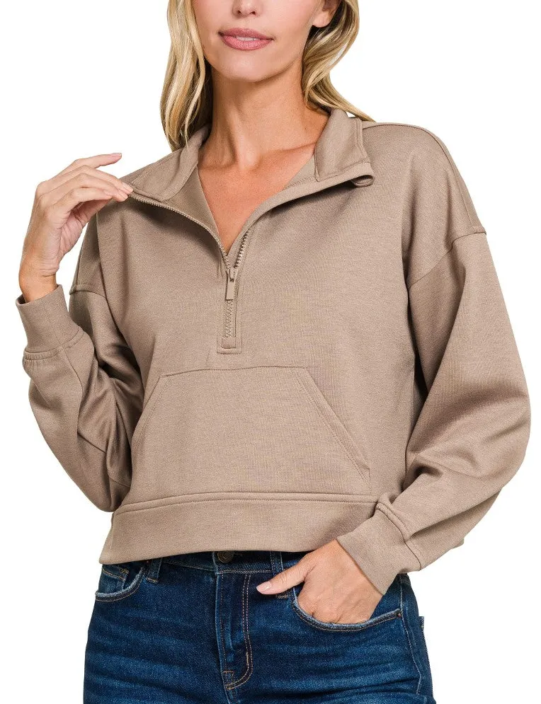 Half-Zip Everyday Sweatshirt