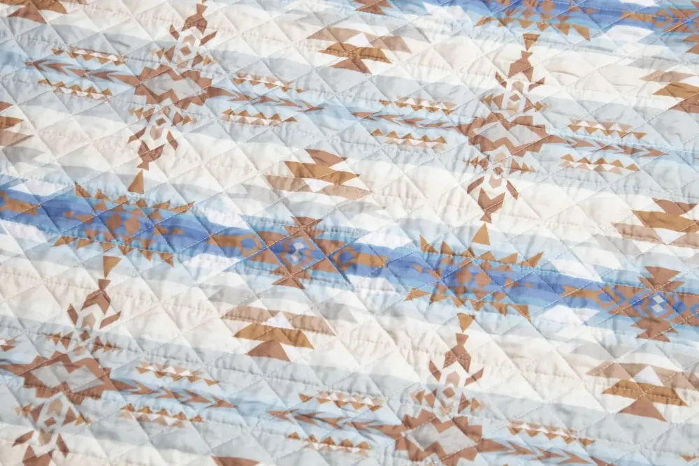 Collected Quilted Geometric Quilt Set