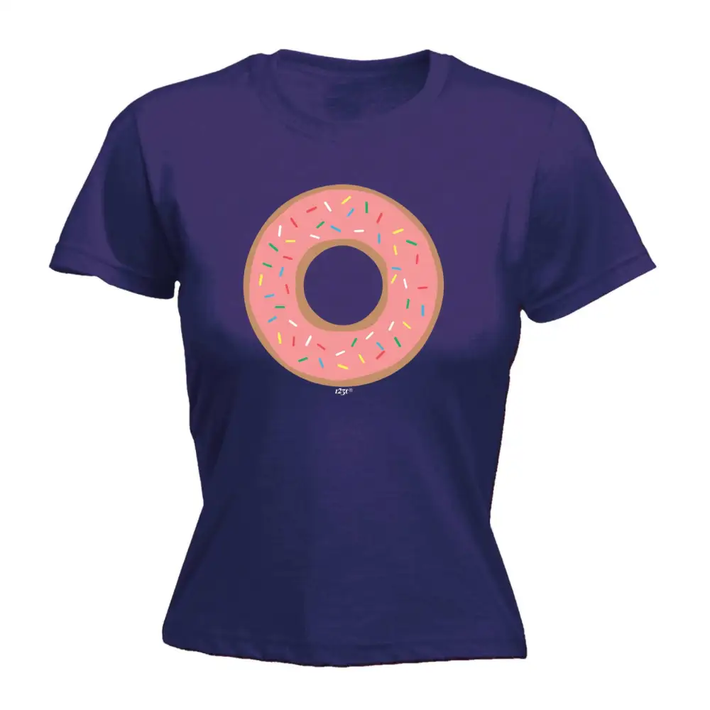 Donut Graphic Fitted Tee