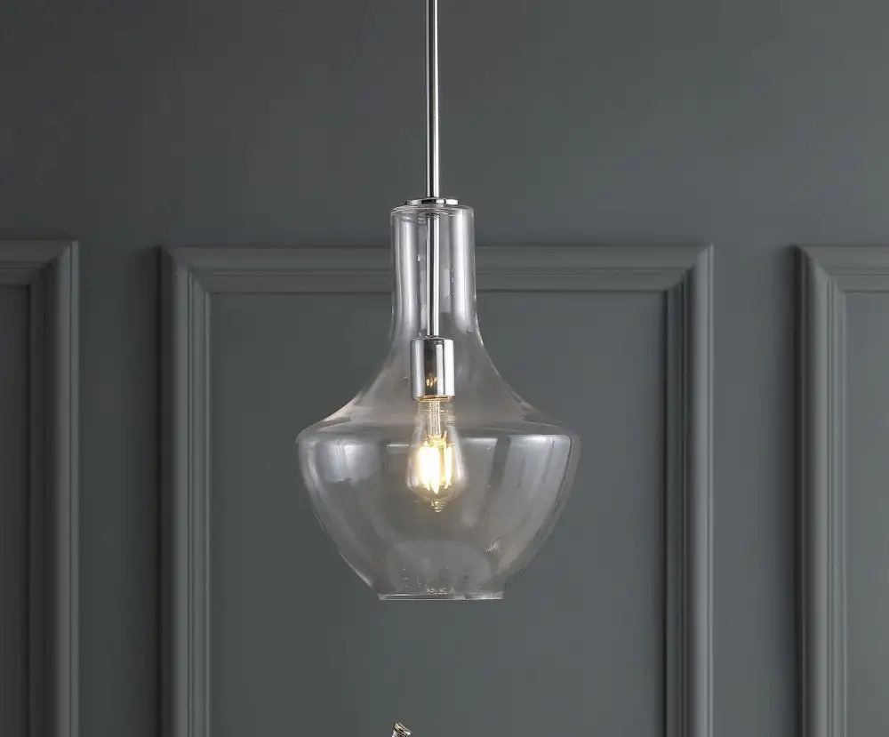 Accent Glass Metal LED Pendant