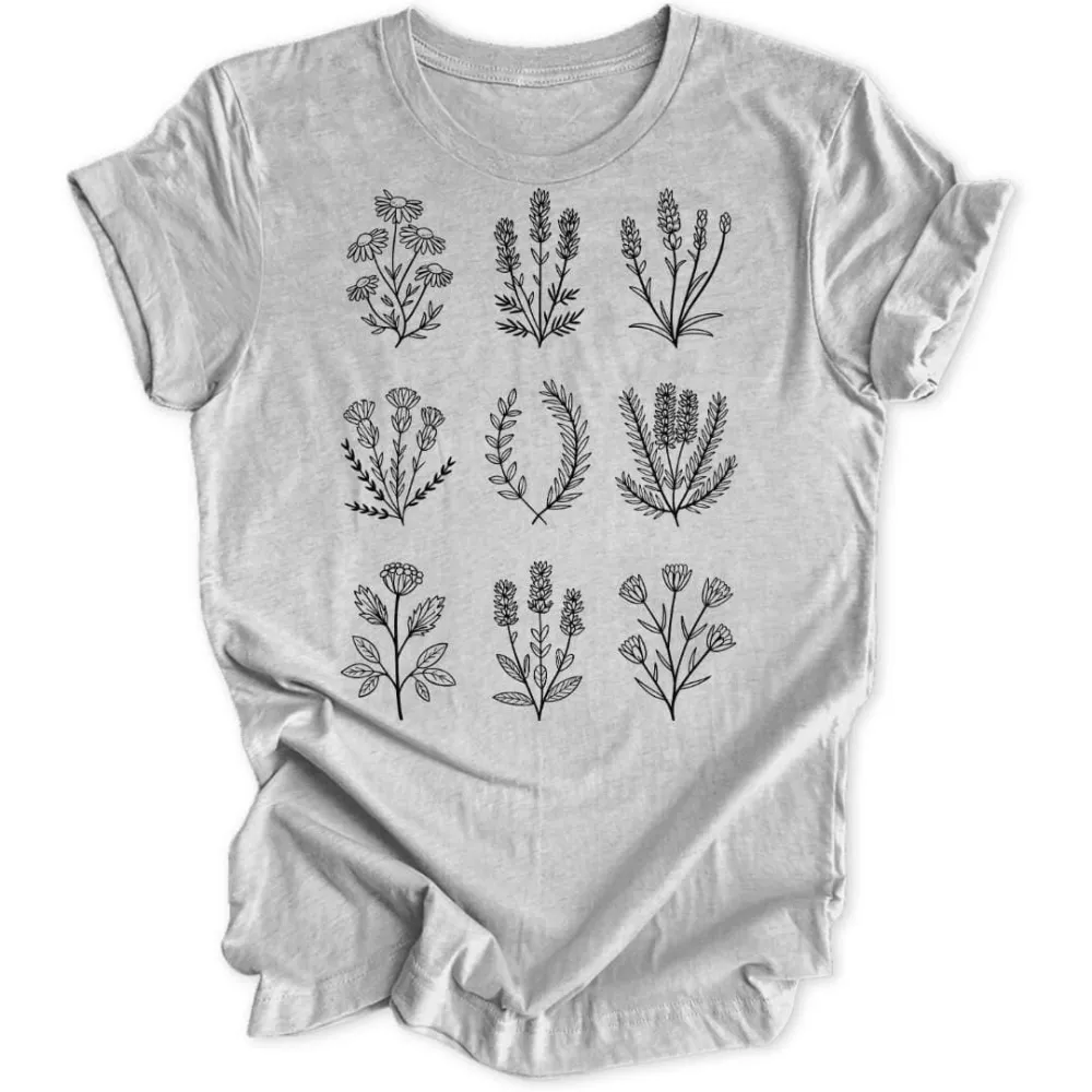 Blooming Grid Unisex T-Shirt