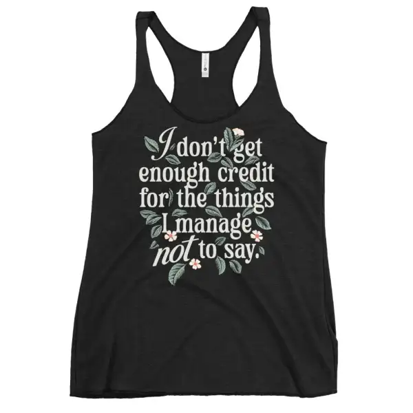Quiet Thoughts Racerback Tank