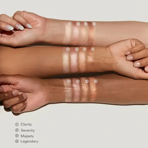 8 Color Cruelty Free Shimmer Highlighter Pressed Powder