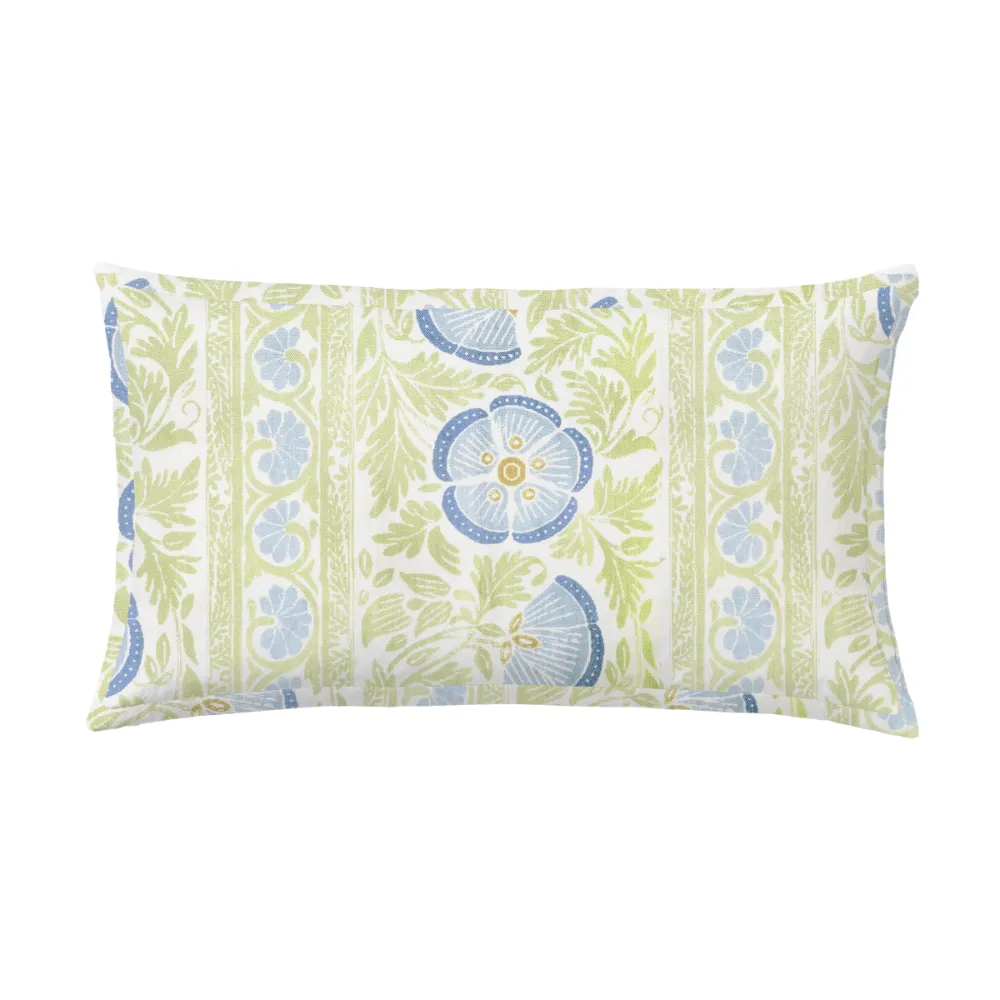 Butterfly-Flange Lumbar Accent Pillow