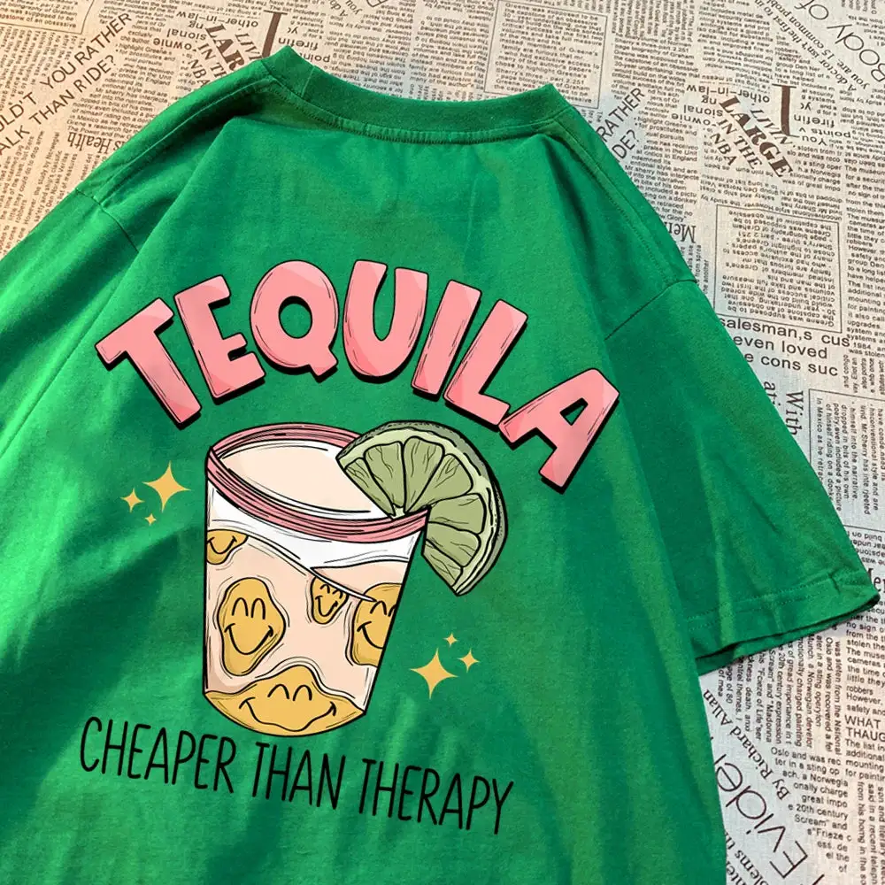 Tequila Graphic Cotton T-Shirt