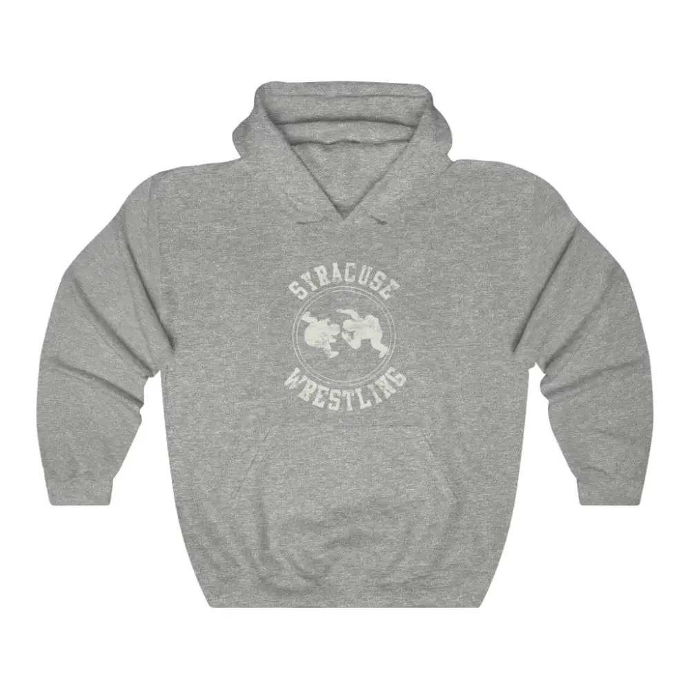 Everyday Vintage Badge Wrestling Graphic Pullover Hoodie