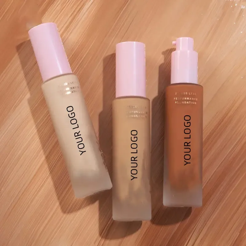 High Coverage Dark Liquid Foundation For Black Skin