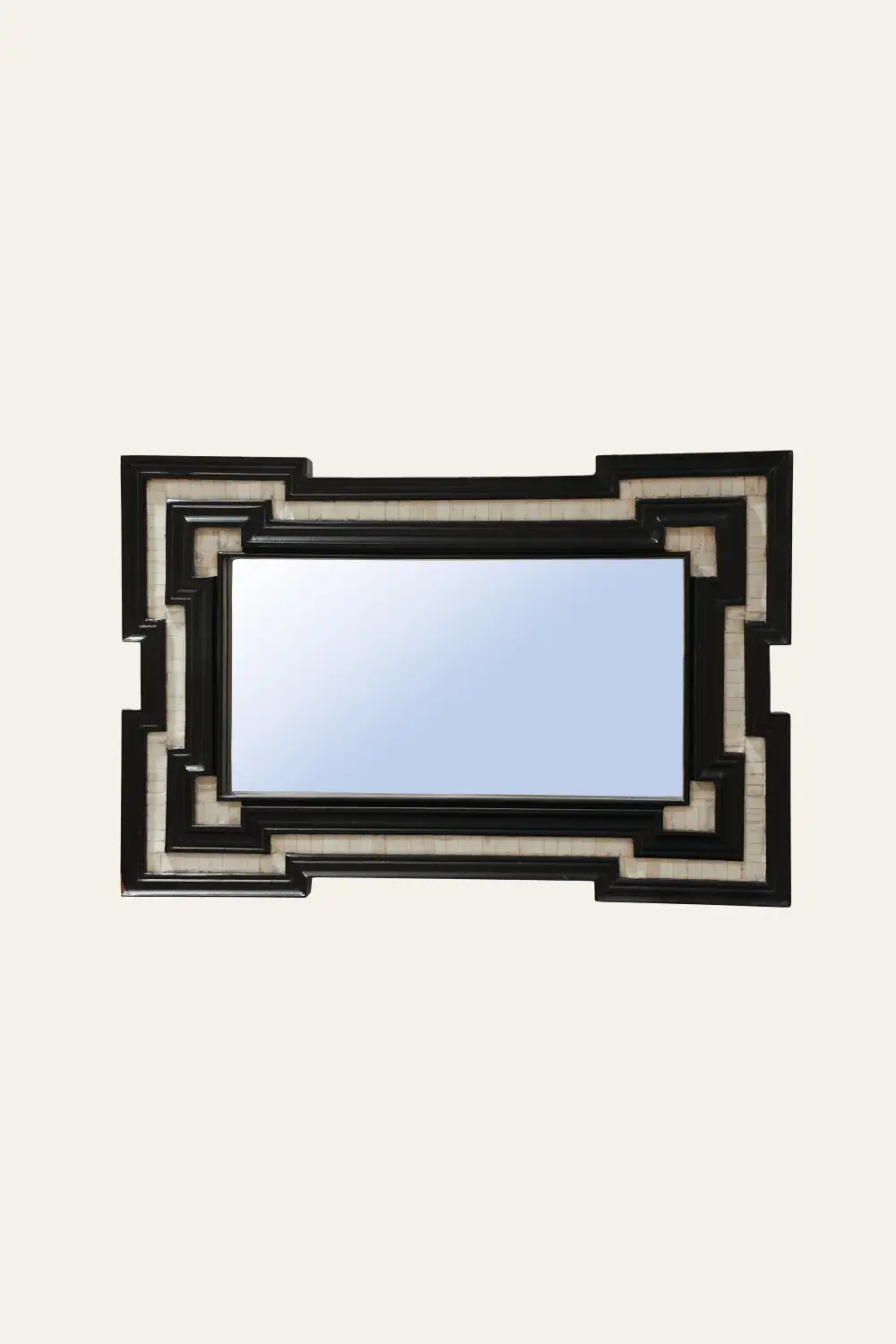 Bone Inlay Rectangular Wall Mirror