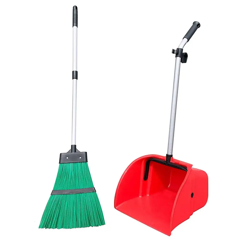 Long Handle Garden Dustpan Set