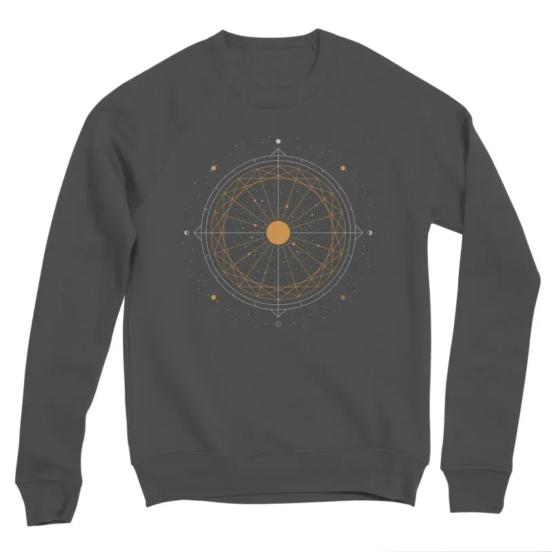 Geometric Celestial Compass Sweatshirt