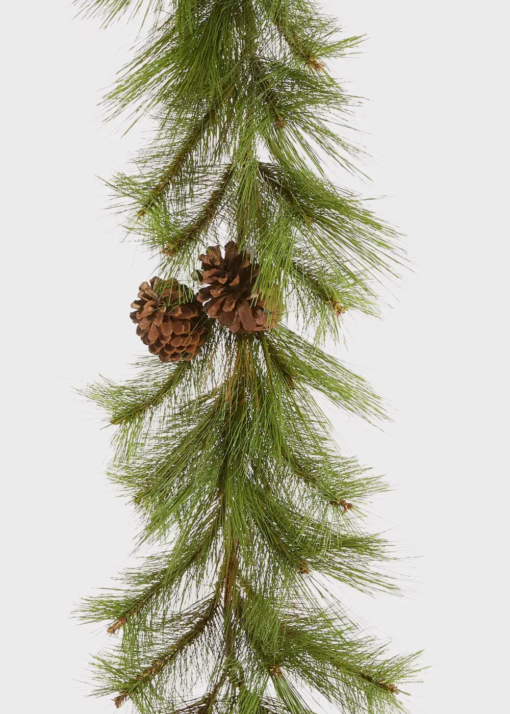 Artificial Needle Pine Cone Garland
