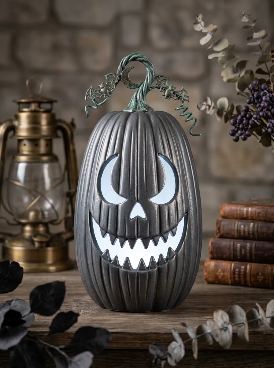 Halloween Bat Pumpkin LED Ornament