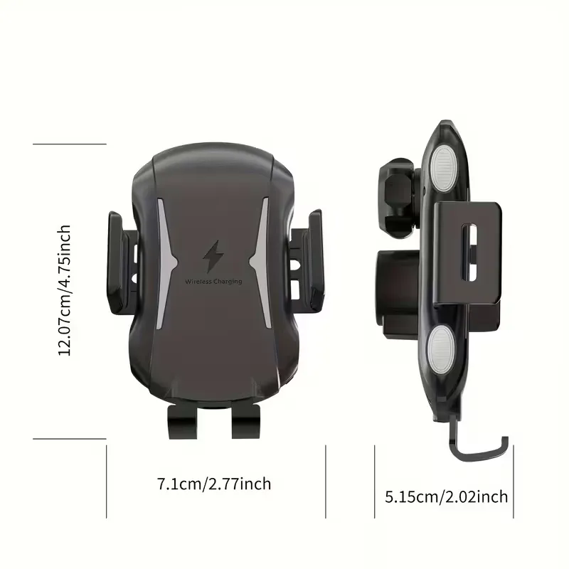 Secure Auto-Clamping Car Wireless Charger