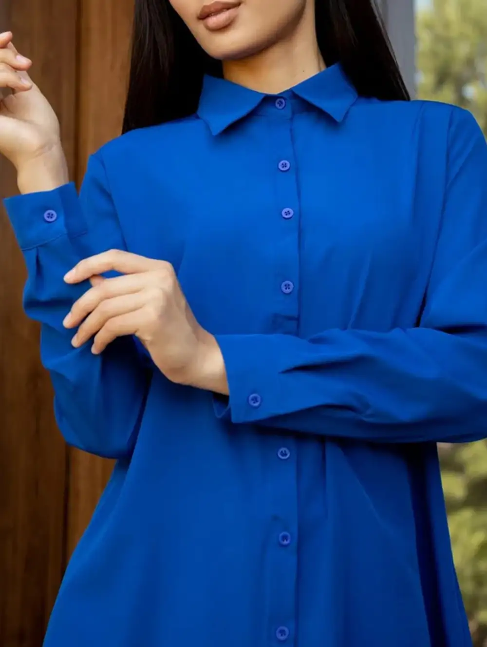 Polo Button Knit Cardigan