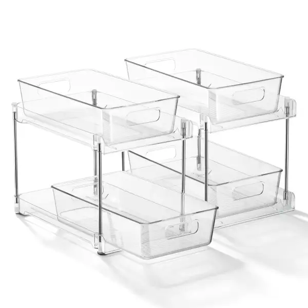 Tier Pull Out Cleaning Organizers