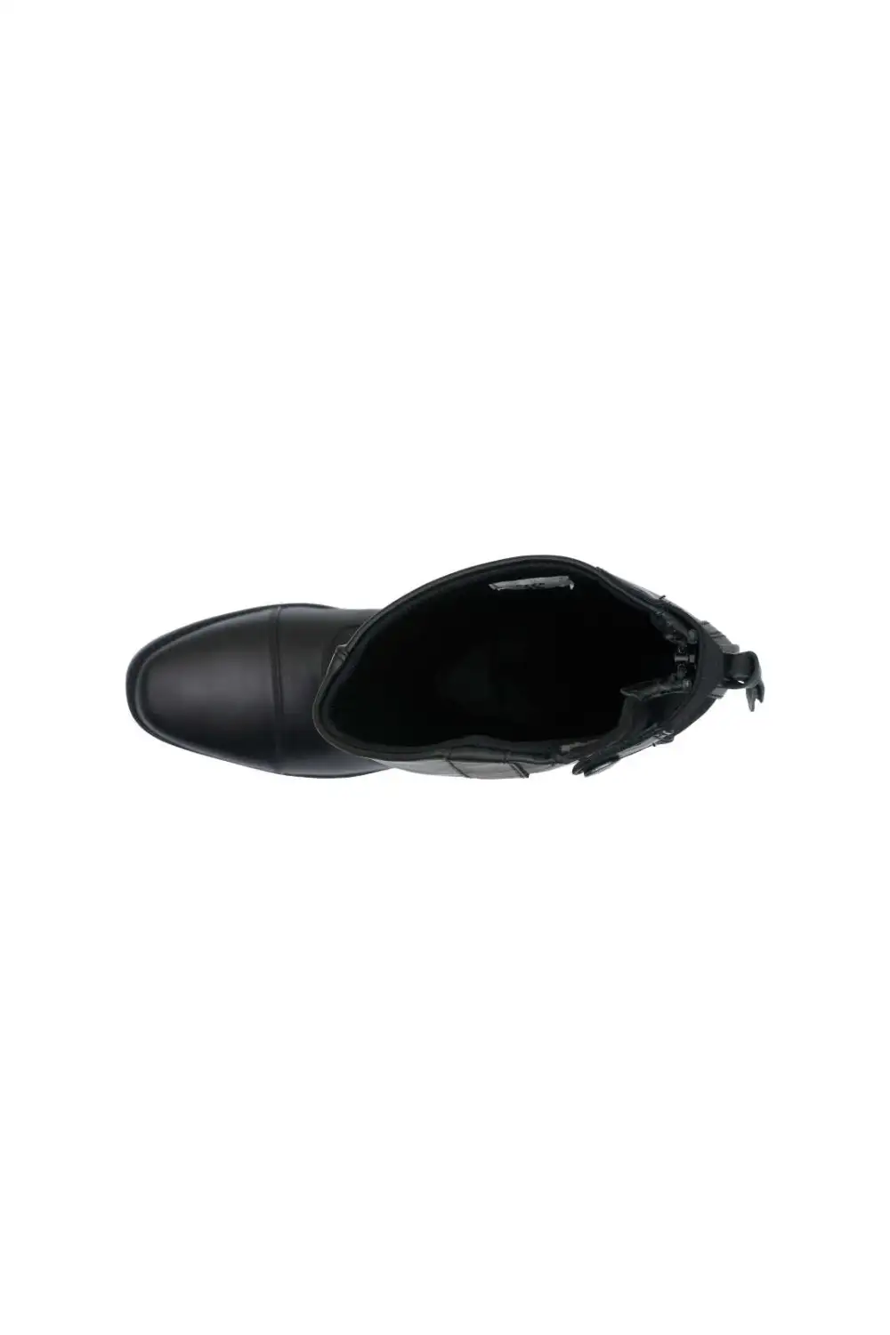 Faux Leather Riding Boots