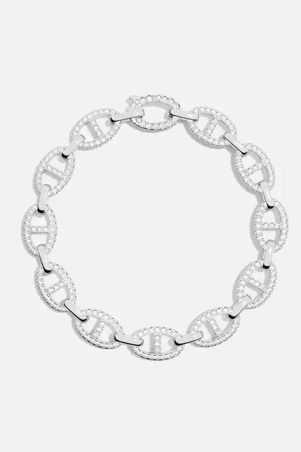 Linked Stacked Link Bracelet