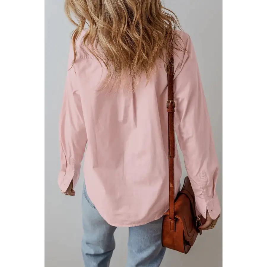 Easygoing Button Up Long Sleeve Shirt