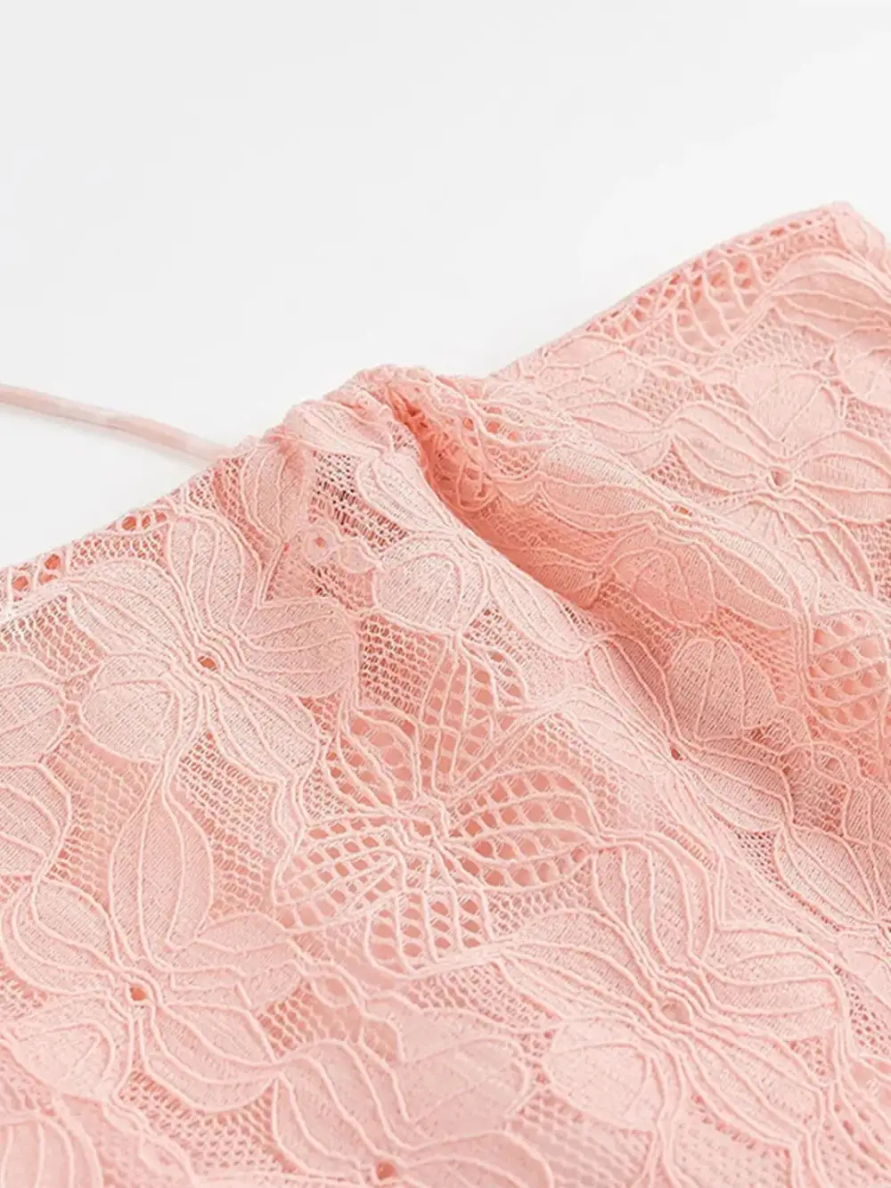 Finish Lace Mini Dress