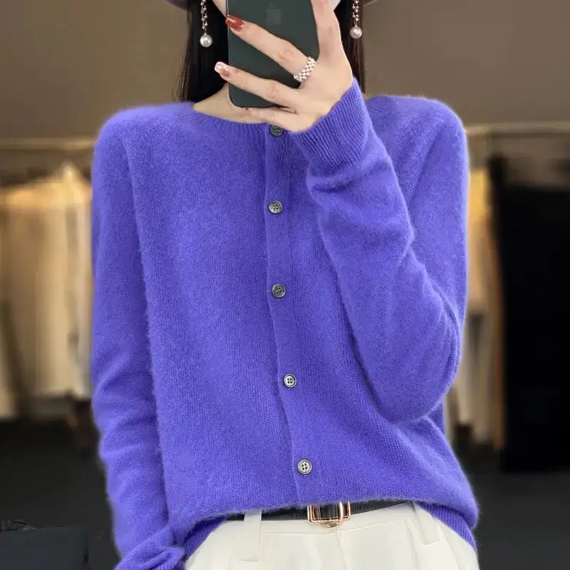 Lightweight Wool Cardigan
