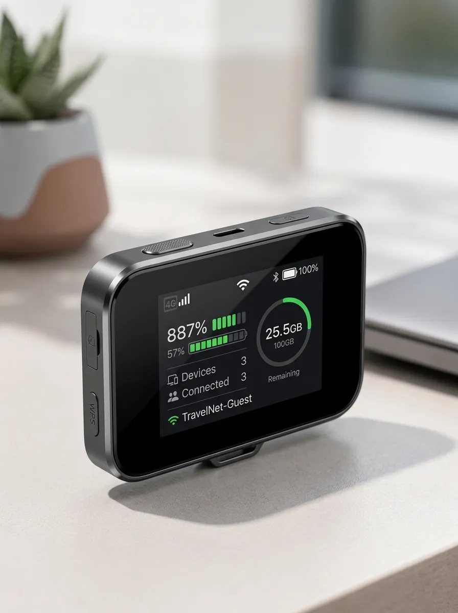Pocket Data Monitor WiFi Hotspot