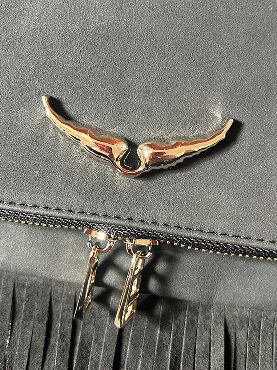 Sofia Sand-colored Tassel Bag