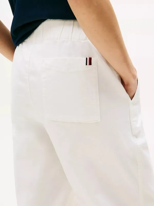 White Everyday Casual Pants