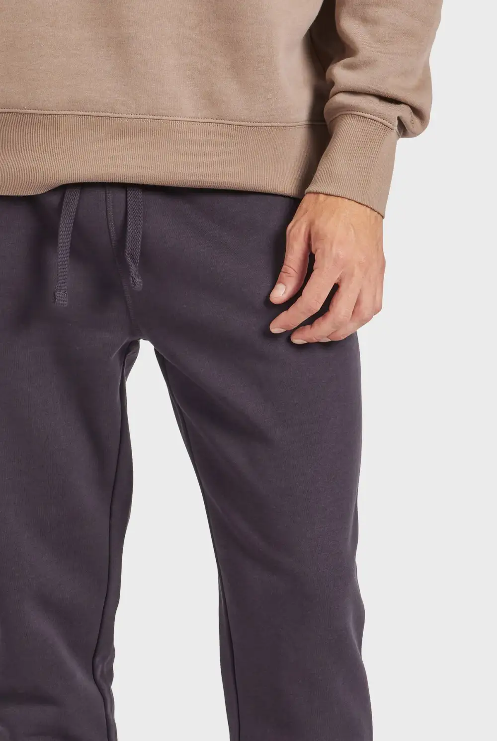 Soft Knit Elastic Waist Casual Sweatpants