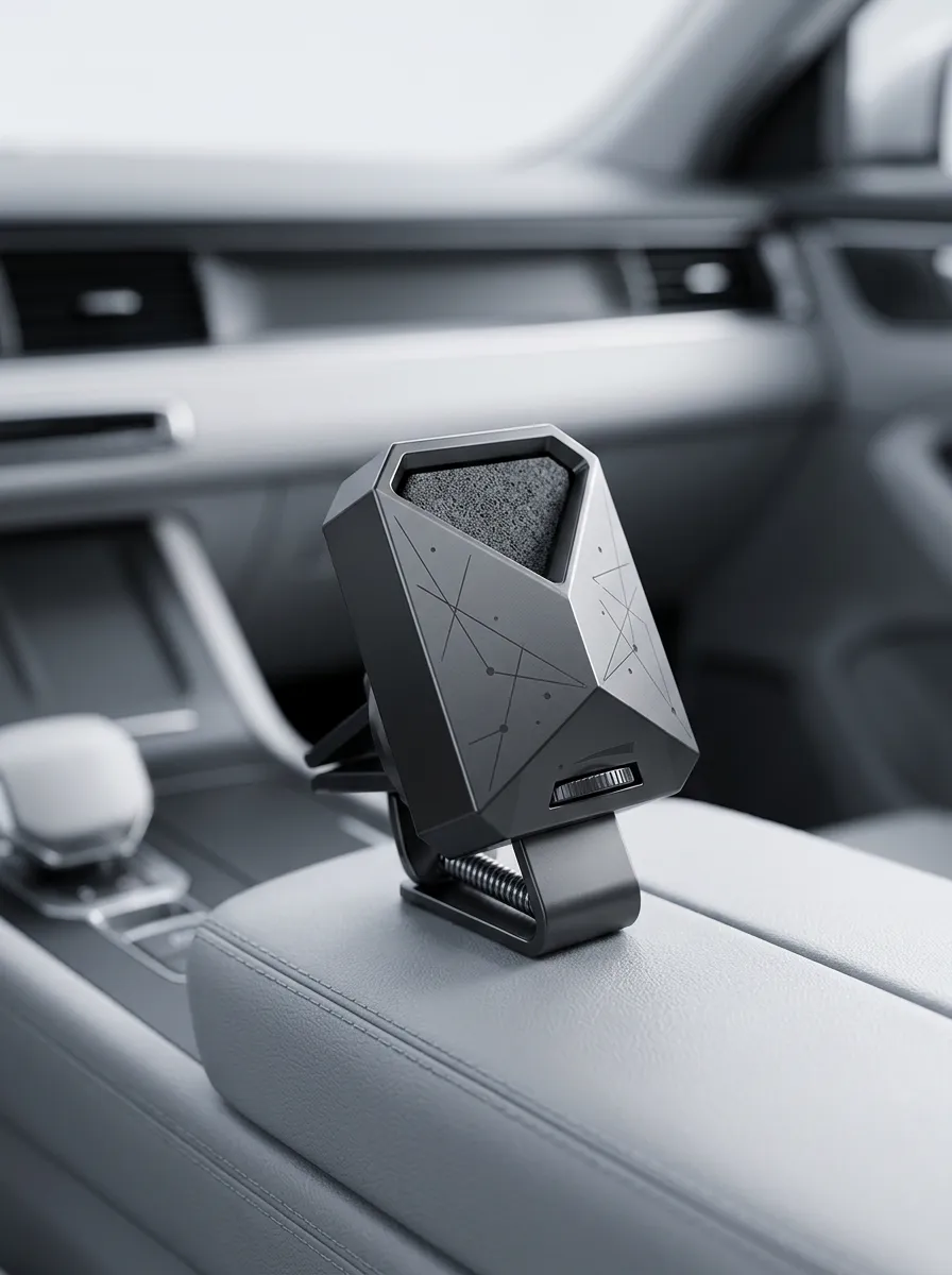 Modern Geometric-Look Car Air Freshener
