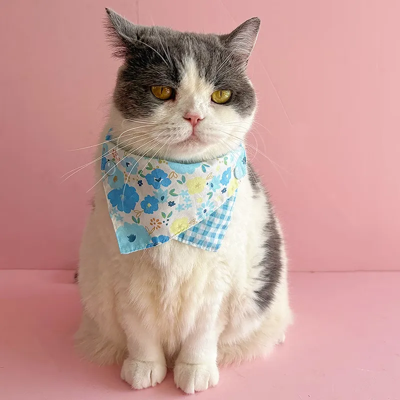 Cat Pet Bandana Scarf