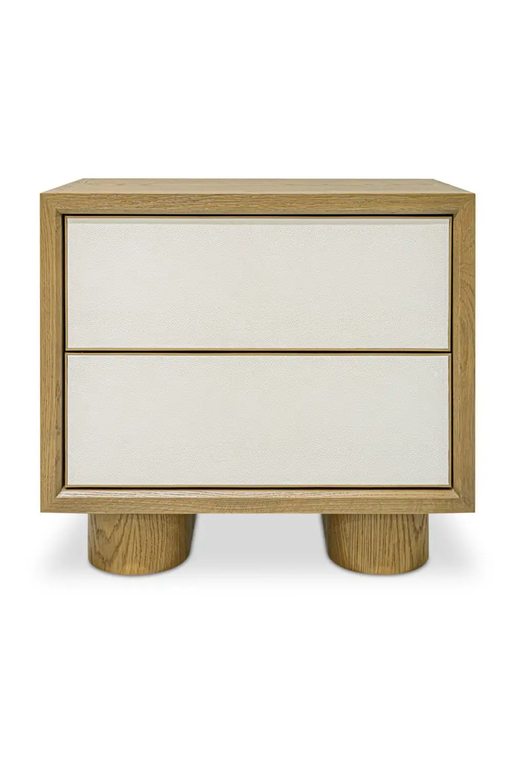 Refined Shagreen Nightstand