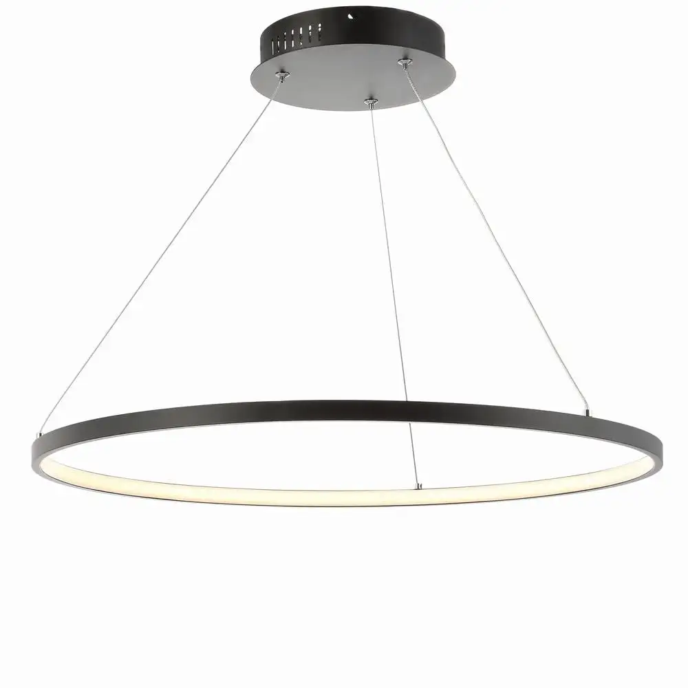 Round Integrated LED Metal Pendant