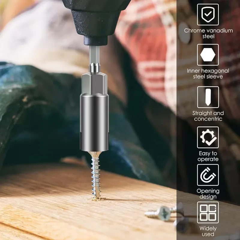 Stainless Steel Hex Socket Bit Kit